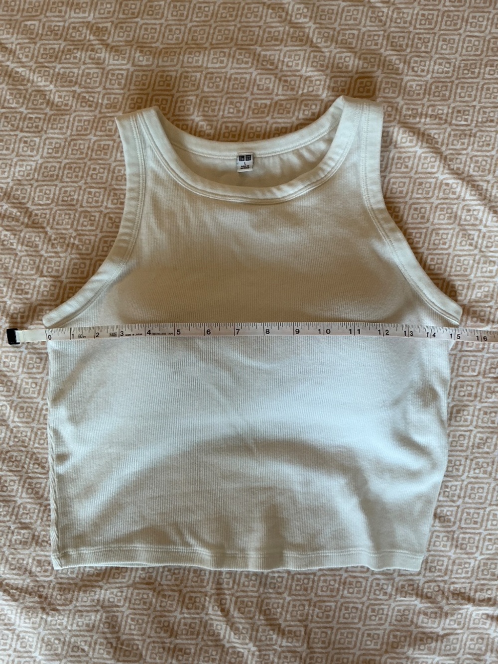 Uniqlo Ribbed Cropped Bra Top - Picture 3 of 7